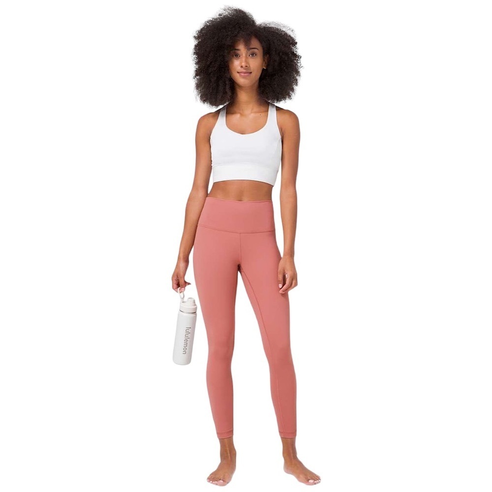 LULULEMON Wunder Train High Rise Tight 28” in Brier rose